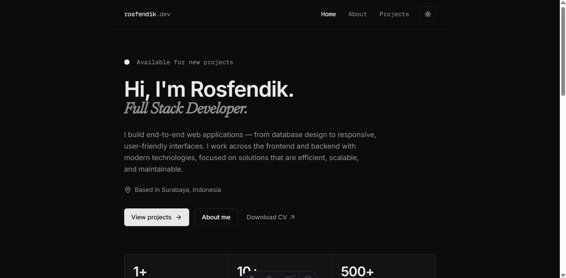 Portofolio Project